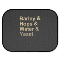 Barley Hops Water Yeast .png Rear Car Mat | Artistshot