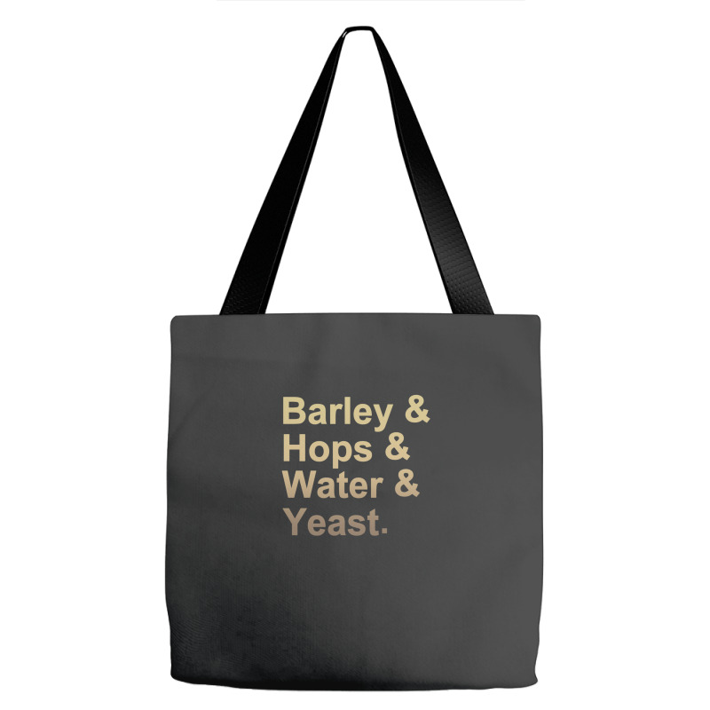 Barley Hops Water Yeast .png Tote Bags | Artistshot