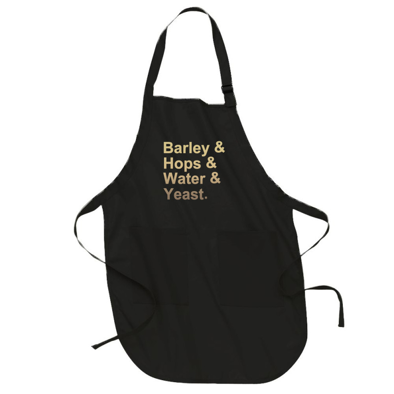 Barley Hops Water Yeast .png Full-length Apron | Artistshot