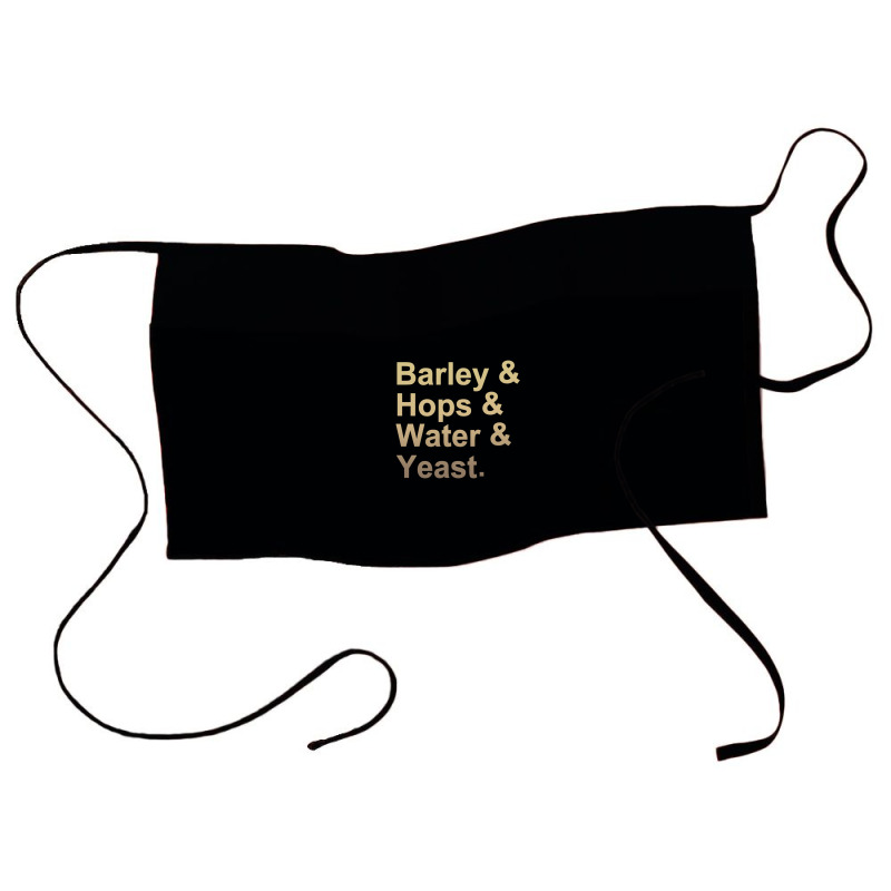 Barley Hops Water Yeast .png Waist Apron | Artistshot