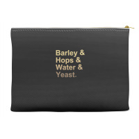 Barley Hops Water Yeast .png Accessory Pouches | Artistshot