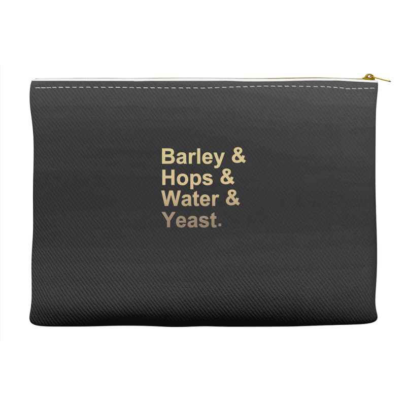 Barley Hops Water Yeast .png Accessory Pouches | Artistshot