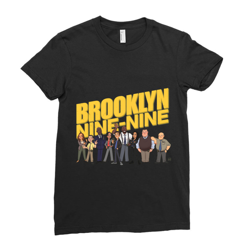 Brooklyn Nine Nine Ladies Fitted T-Shirt by cm-arts | Artistshot