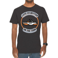 Life Is Better On The Toon - Vintage Pontoon Captain Vintage T-shirt | Artistshot