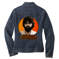 Retro Michael Mc Musician Ladies Denim Jacket | Artistshot