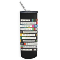 Brooklyn Nine-nine  Tapes Skinny Tumbler | Artistshot