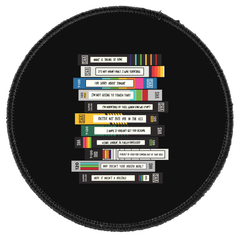 Brooklyn Nine-nine  Tapes Round Patch | Artistshot