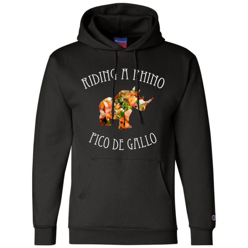 Dance Gavin Dance Riding A Rhino Pico De Gallo Champion Hoodie | Artistshot