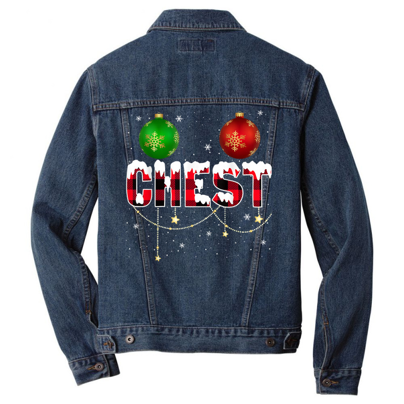 Chest Nuts matching Couples Chestnuts Christmas Couple Chest T Shirt Men Denim Jacket | Artistshot