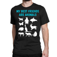 Zoologist Shirt Best Friends Animals Funny Zoology Gift Tee Classic T-shirt | Artistshot