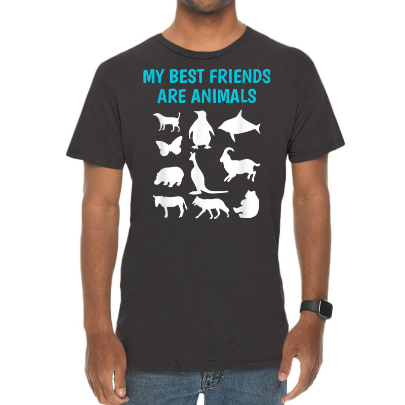 Zoologist Shirt Best Friends Animals Funny Zoology Gift Tee Vintage T-Shirt by cm-arts | Artistshot