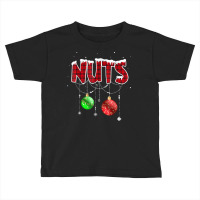 Chest Nuts Christmas T Shirt Matching Couple Chestnuts T Shirt Toddler T-shirt | Artistshot