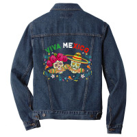 Cinco De Mayo Calavera Maracas Sombrero Mexico Fiesta Party Men Denim Jacket | Artistshot