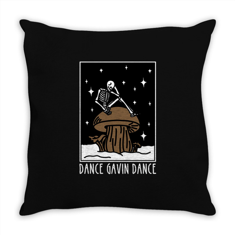 Skull Pusing Rwd Throw Pillow | Artistshot