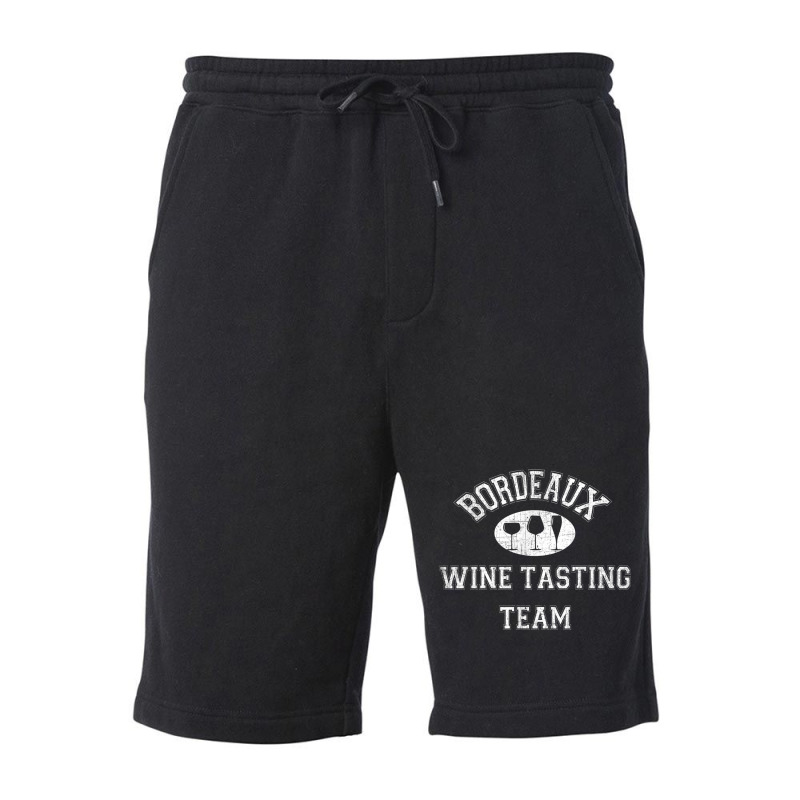 Bordeaux Wine Tasting Team Vintage French Wine Region Fleece Short | Artistshot