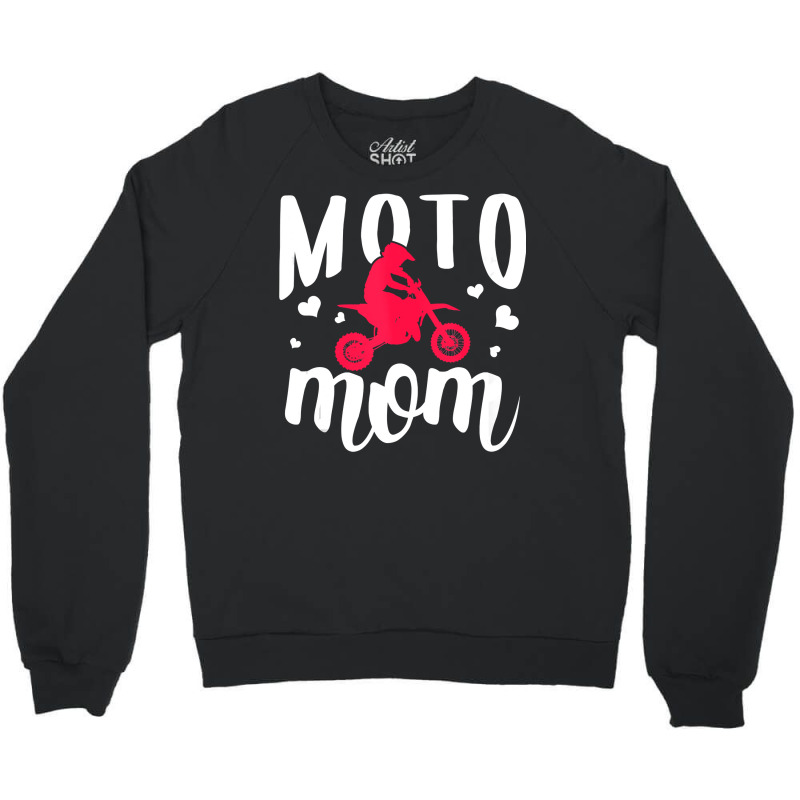 Moto Mom Dirt Bike And Motocross Gift For Women And Moms Tank Top Crewneck Sweatshirt | Artistshot