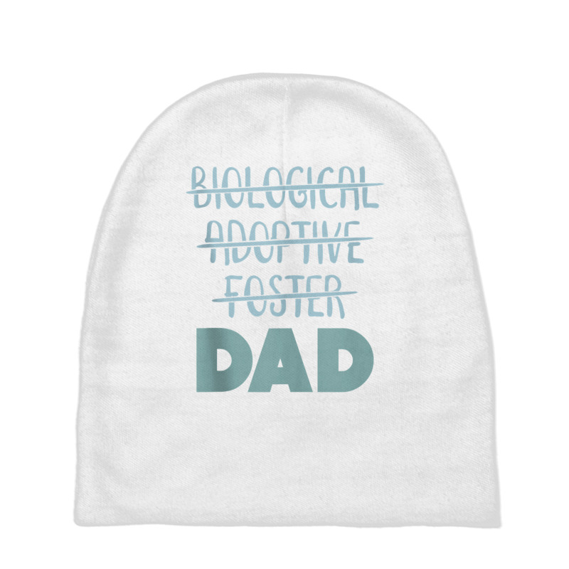 Biological Foster Adoptive Dad Tank Top Baby Beanies by cm-arts | Artistshot