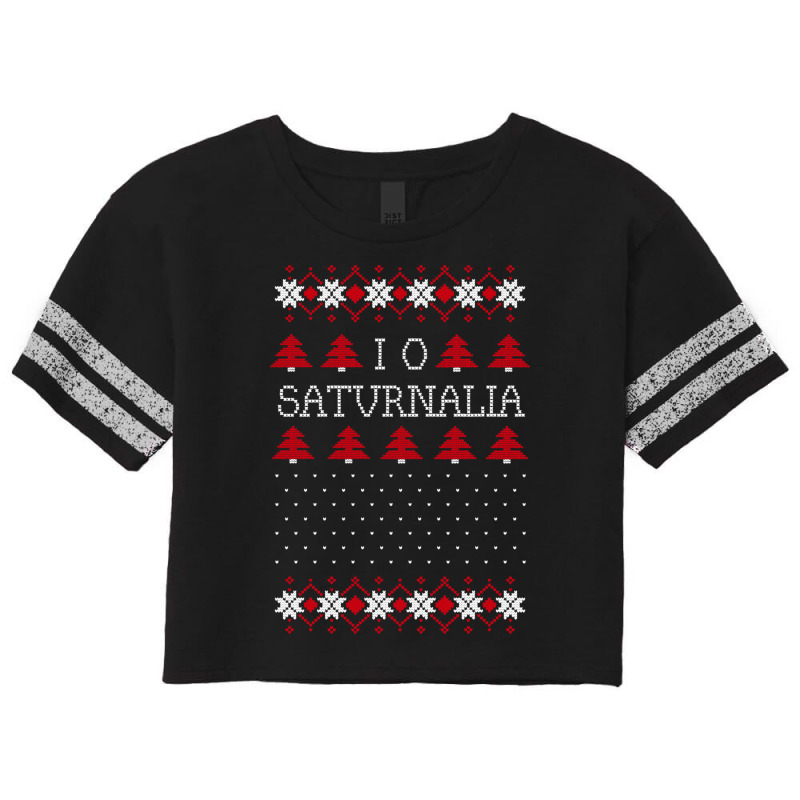 Ancient Knits - Io Saturnalia Scorecard Crop Tee by cm-arts | Artistshot