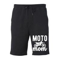 Moto Mom Womens Motocross Dirt Bike Mother's Day T Shirt Fleece Short | Artistshot