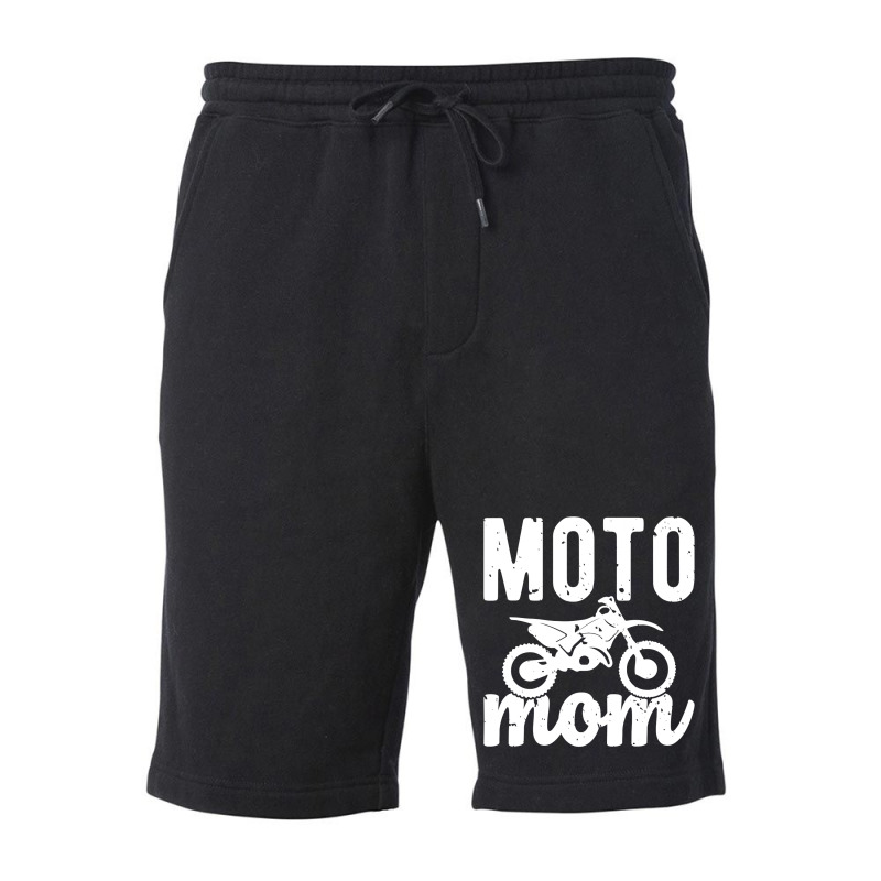 Moto Mom Womens Motocross Dirt Bike Mother's Day T Shirt Fleece Short | Artistshot