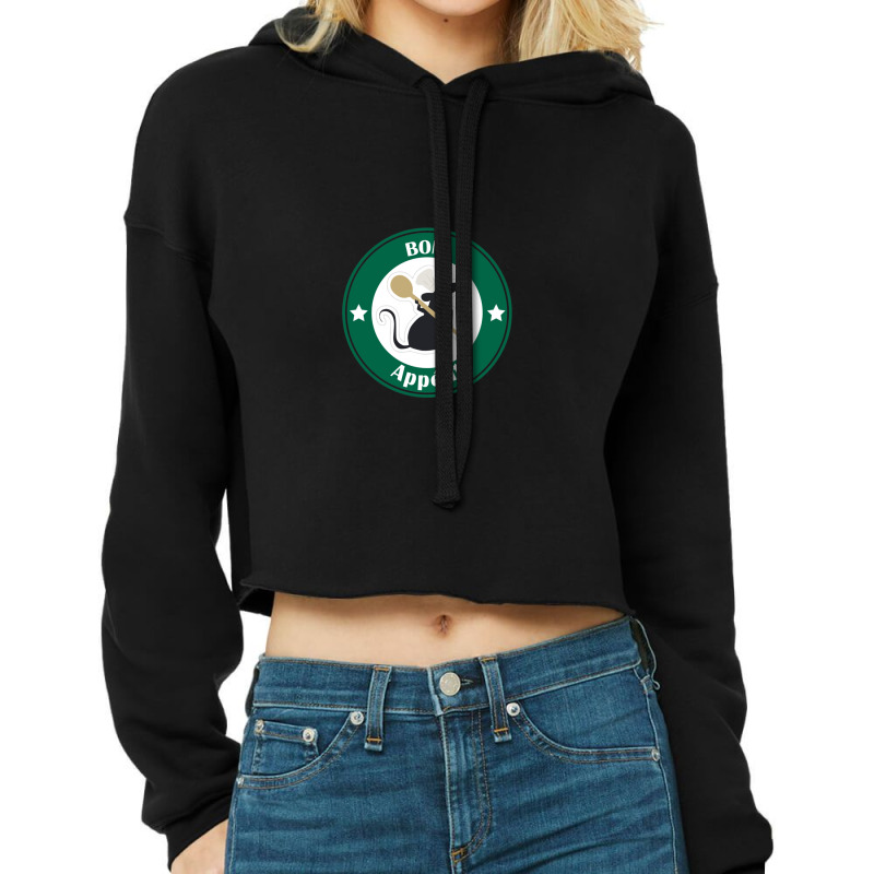 Bon Appetit Cropped Hoodie by AmyRall | Artistshot