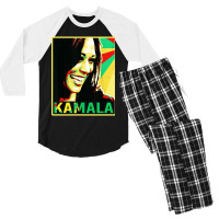 Kamala 2020 Men's 3/4 Sleeve Pajama Set | Artistshot