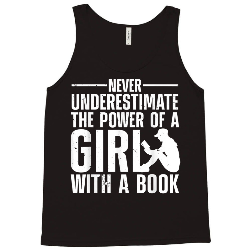 Funny Reading For Women Girls Bookworm Novel Book Lover T Shirt Tank Top by cm-arts | Artistshot