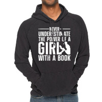 Funny Reading For Women Girls Bookworm Novel Book Lover T Shirt Vintage Hoodie | Artistshot