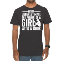 Funny Reading For Women Girls Bookworm Novel Book Lover T Shirt Vintage T-shirt | Artistshot