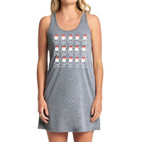 Xmas Cute Santa Fractions Math Teacher Christmas T Shirt Tank Dress | Artistshot