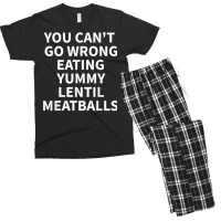 Lentil Meatball Apparel   Unique Funny Meatballs Design T Shirt Men's T-shirt Pajama Set | Artistshot