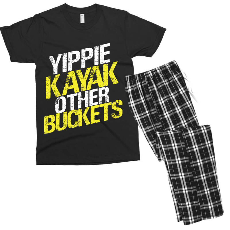 Yippie Kayak Other Buckets Men's T-shirt Pajama Set | Artistshot