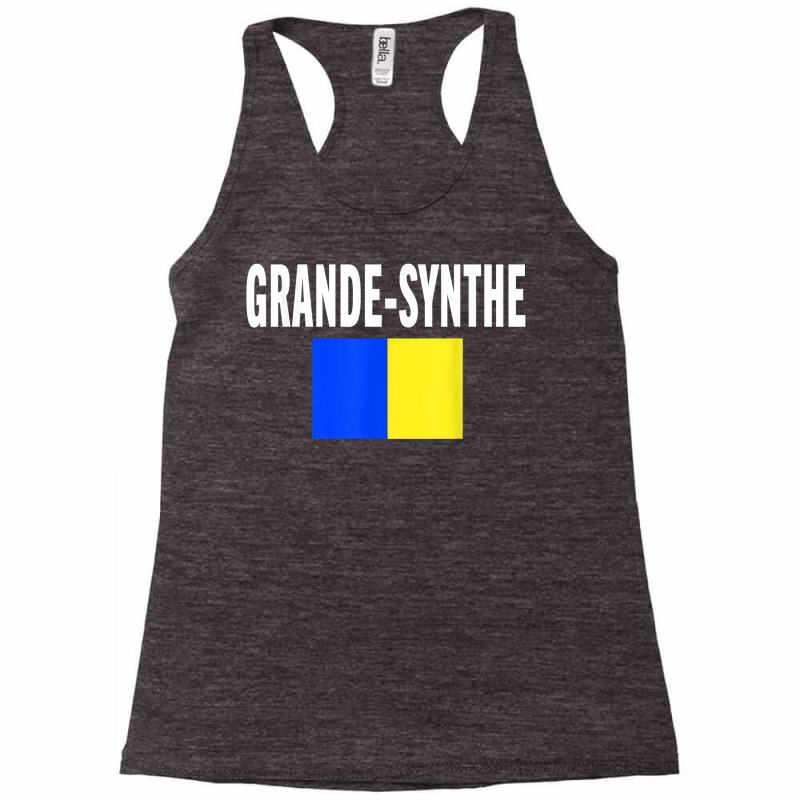 Grande Synthe Flag National France Pride Gift T Shirt Racerback Tank by alishia3asa | Artistshot