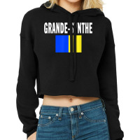 Grande Synthe Flag National France Pride Gift T Shirt Cropped Hoodie | Artistshot