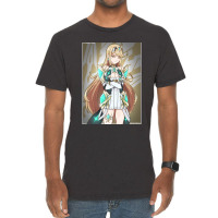 Xenoblade Chronicles 2 Mythra Vintage T-shirt | Artistshot