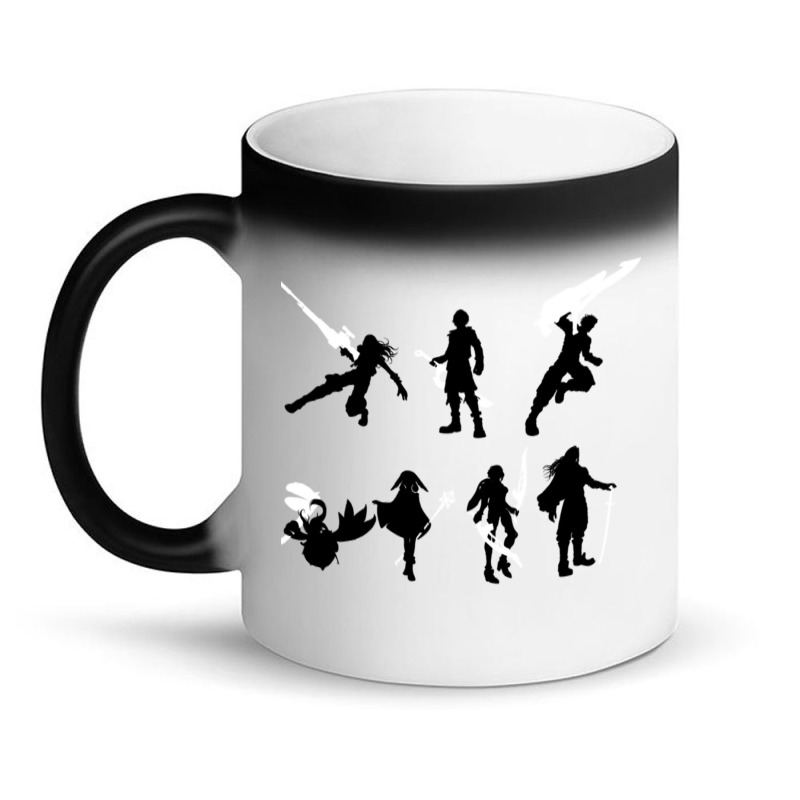 Xenoblade Party Silhouette (ver. 2) Magic Mug | Artistshot