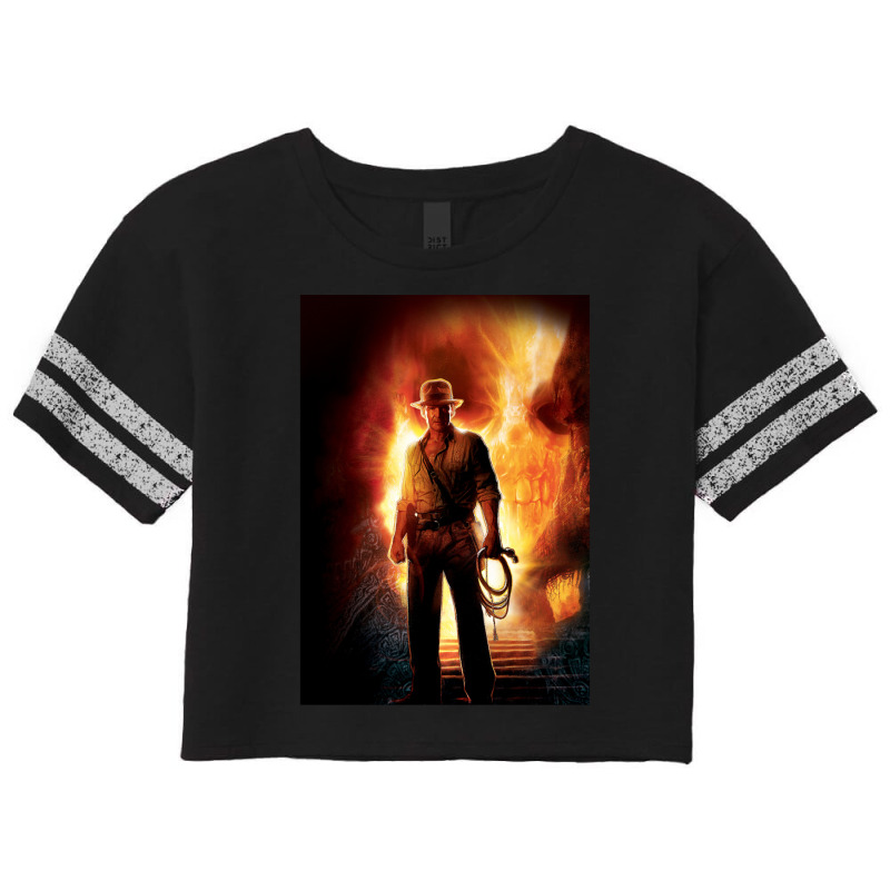 Indiana Jones And The Kingdom Of The Crystal Skull Scorecard Crop Tee by cm-arts | Artistshot