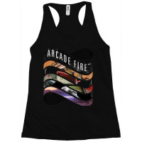 Arcade Fire   Discography Racerback Tank | Artistshot