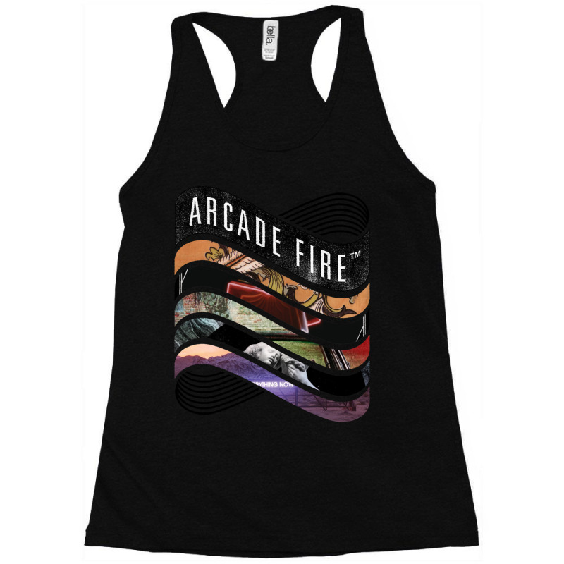 Arcade Fire   Discography Racerback Tank by cm-arts | Artistshot