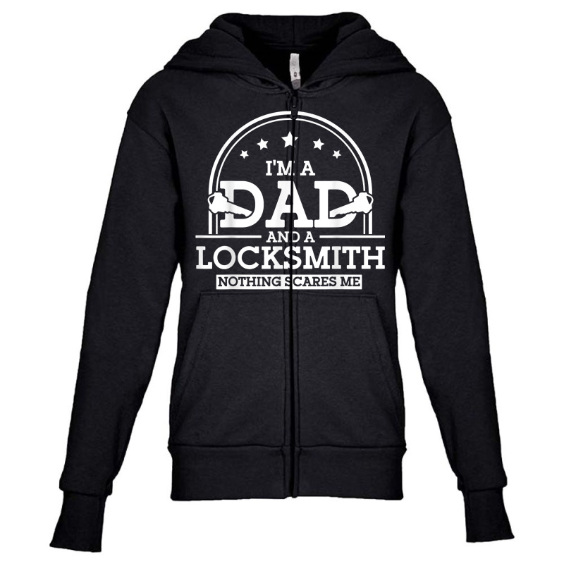 Locksmith Lockpicking Quote Profession Employee Locksmithing T Shirt Youth Zipper Hoodie by cm-arts | Artistshot