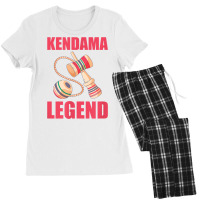 Kendama Legend Cool Japanese Kendama T Shirt Women's Pajamas Set | Artistshot