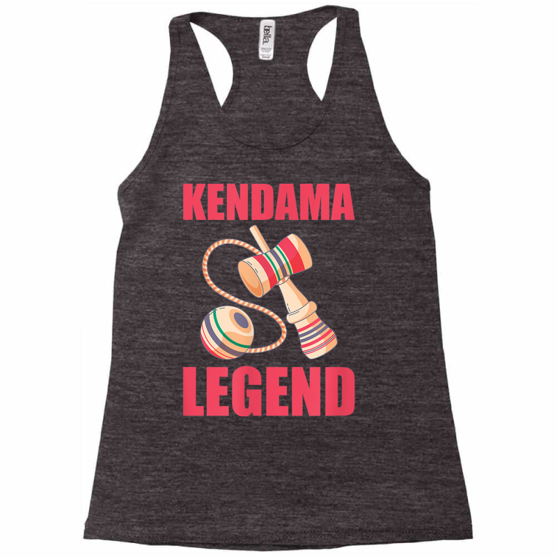 Kendama Legend Cool Japanese Kendama T Shirt Racerback Tank by cm-arts | Artistshot