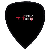 Heart Attack Surgery The Beat Goes On Survivor Rehab Recover Long Slee Shield S Patch | Artistshot