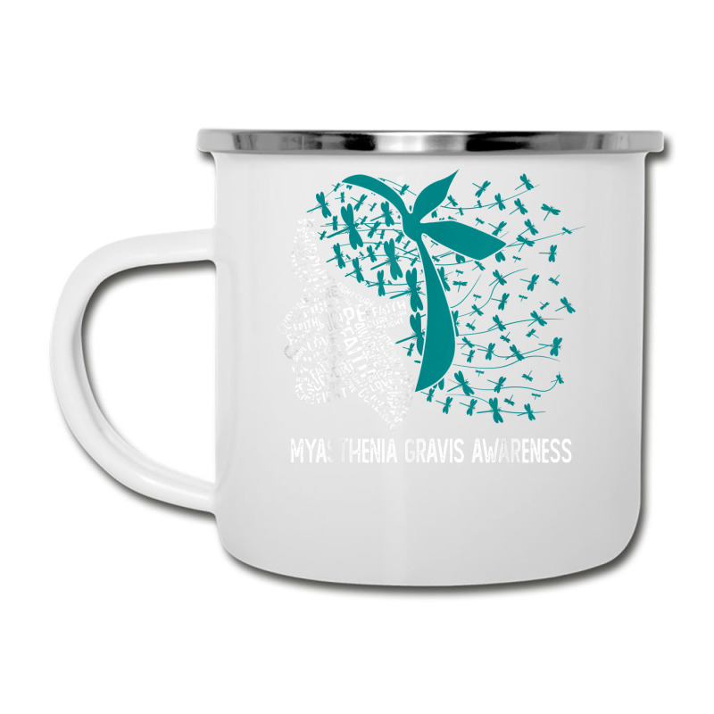 We Wear Teal For Myasthenia Gravis Awareness T Shirt Camper Cup | Artistshot