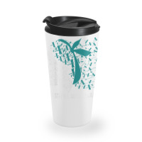 We Wear Teal For Myasthenia Gravis Awareness T Shirt Travel Mug | Artistshot