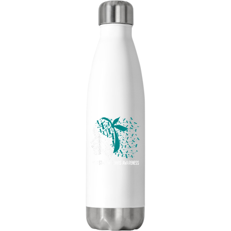 We Wear Teal For Myasthenia Gravis Awareness T Shirt Stainless Steel Water Bottle | Artistshot