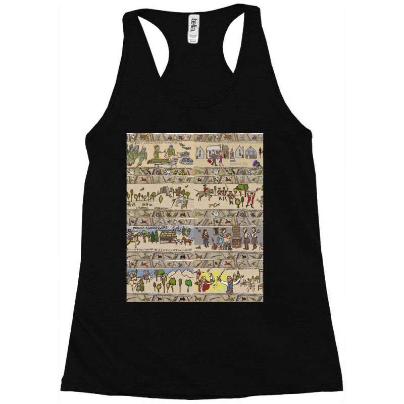 Eight Outlandish Panels (gabeaux Tapestry)  Graphic Racerback Tank by cm-arts | Artistshot