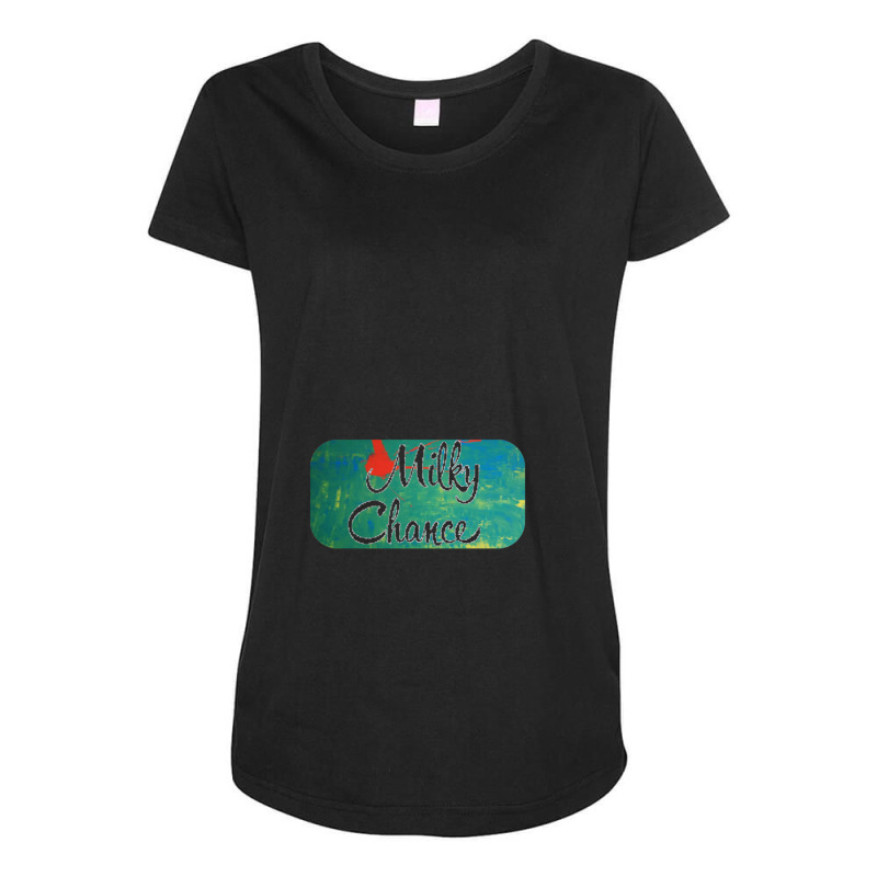 Milky Chance  14 Maternity Scoop Neck T-shirt by cm-arts | Artistshot