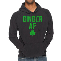 Ginger Gifts Funny Ginger Af Redhead St Patricks Day Drink T Shirt Vintage Hoodie | Artistshot