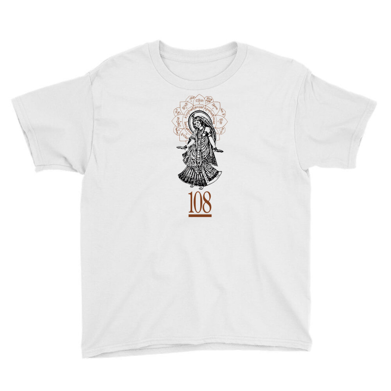 108  Mantra Counting Beads Youth Tee by johniska | Artistshot